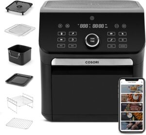 COSORI Smart Air Fryer oven XL Large, 14-in-1 (100°F–450°F)