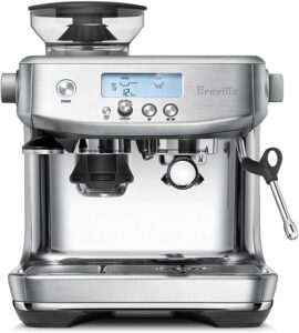 Breville BES878BSS Barista Pro Espresso Machine, Brushed Stainless Steel coffee-maker-with-milk-frother coffee maker with frother coffee machine with milk frother