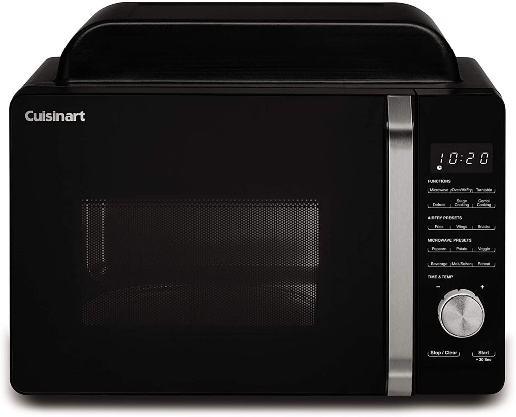 Cuisinart AMW-60 3-in-1 Oven Airfryer Microwave, Black FitToKitchen.com
