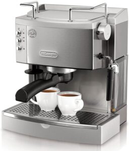 De'Longhi 15 bar Pump Espresso Maker, EC702, Metal