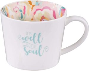 Inspirational Coffee Mug Well With My Soul in Abstract Mug cute coffee mugs coffee mugs beautiful mugs