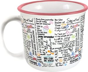 Spoontiques 21554 Positive Affirm Camper Mug Mug cute coffee mugs coffee mugs beautiful mugs